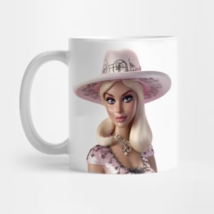 Sparkling Cowgirl Barbi Mug